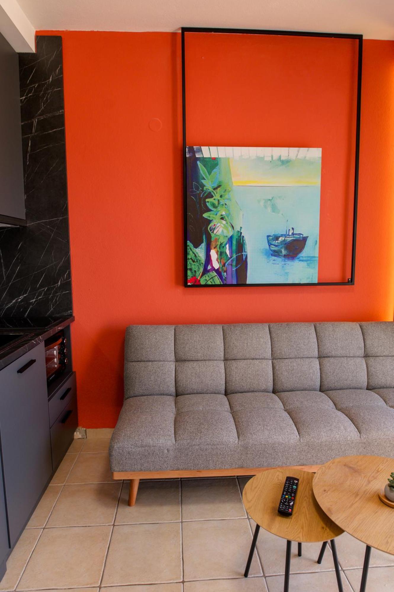 Apartmán Df House Διαμονή Με Θέα Θάλασσα Néa Khilí Exteriér fotografie