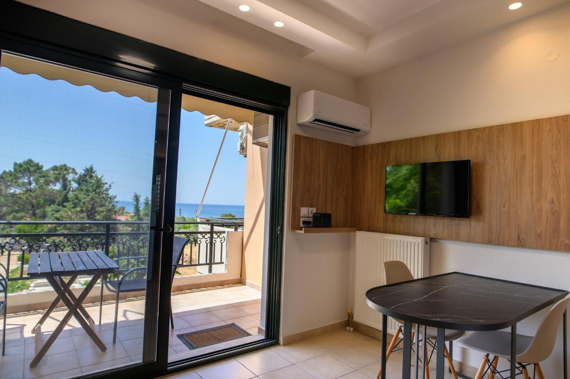 Apartmán Df House Διαμονή Με Θέα Θάλασσα Néa Khilí Exteriér fotografie
