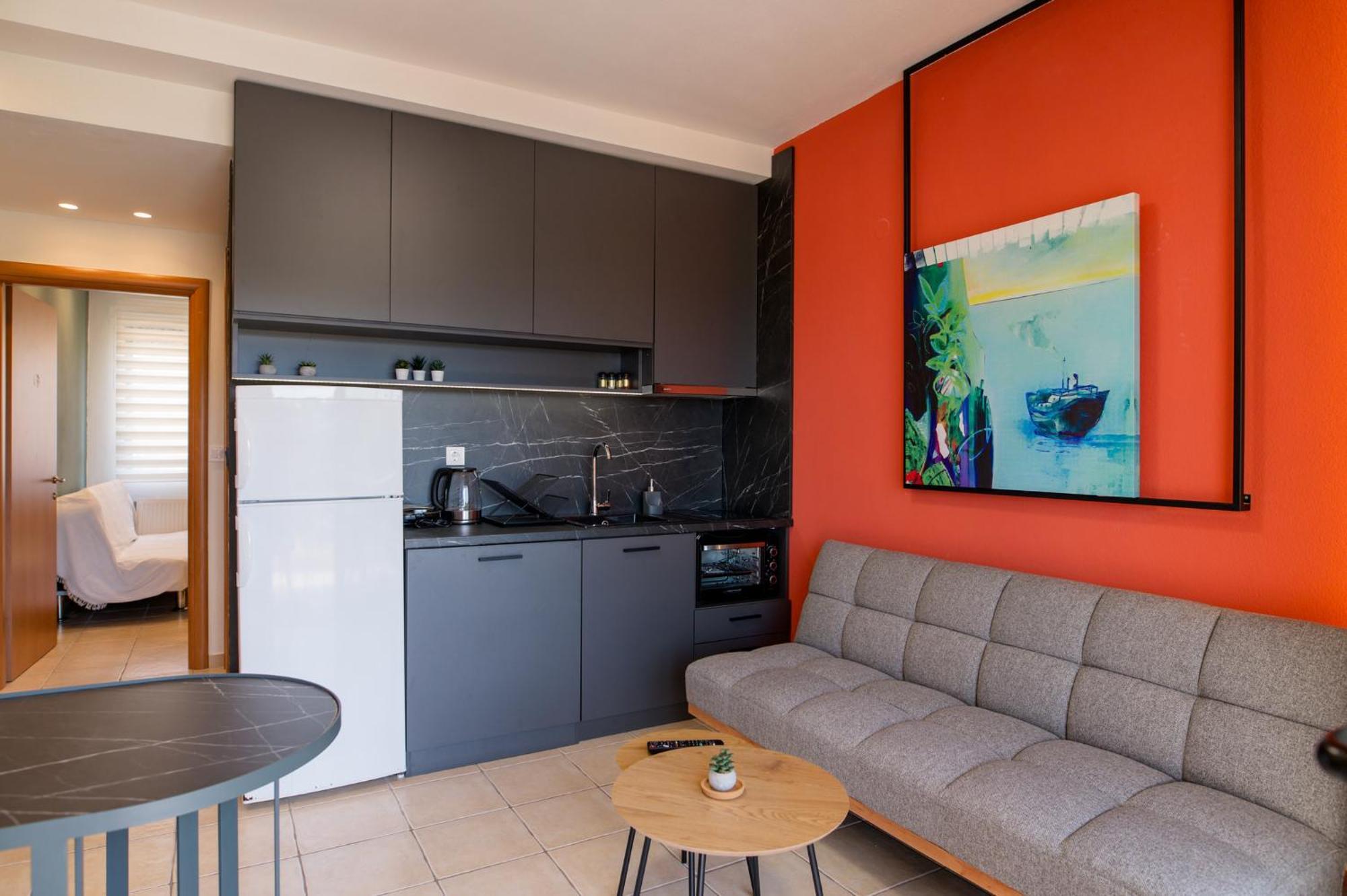 Apartmán Df House Διαμονή Με Θέα Θάλασσα Néa Khilí Exteriér fotografie
